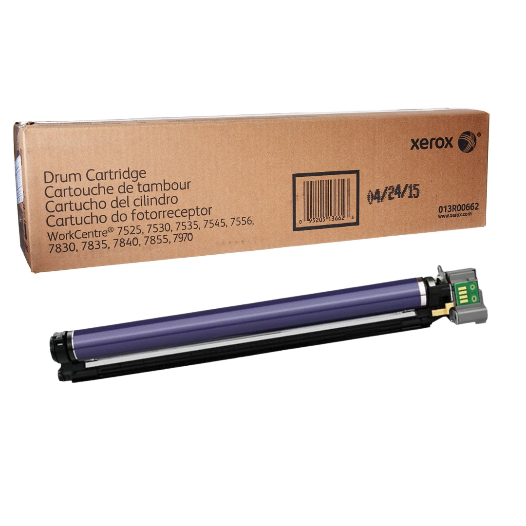 New, Pre-Owned - Xerox 013R00662 Standard Yield Black Imaging Drum Cartridge