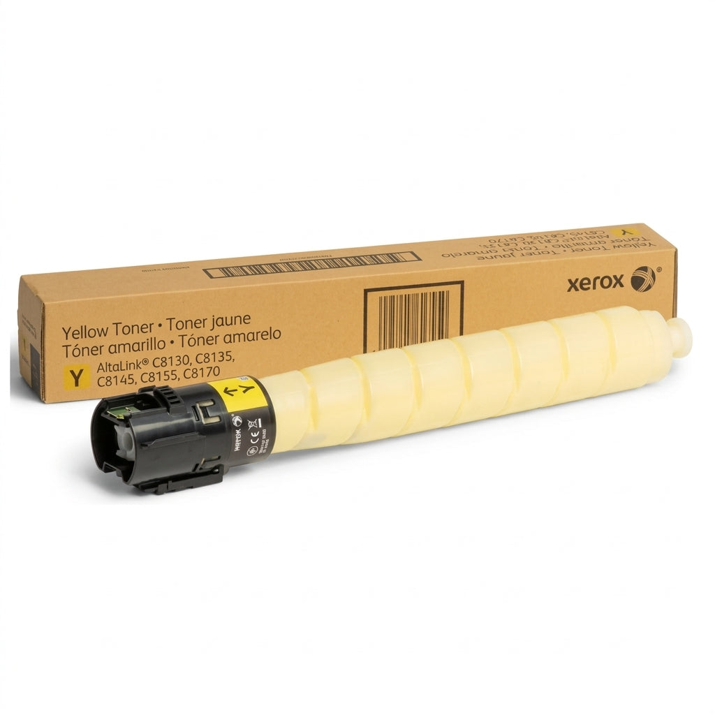 New, Pre-Owned, Original Xerox 006R01745 Standard Yield Yellow Toner Cartridge