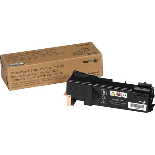Original Xerox PHASER 6500/6505 High Yield Black Toner Cartridge