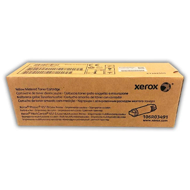 Original Xerox PHASER 6510/6515 High Yield Yellow Toner Cartridge