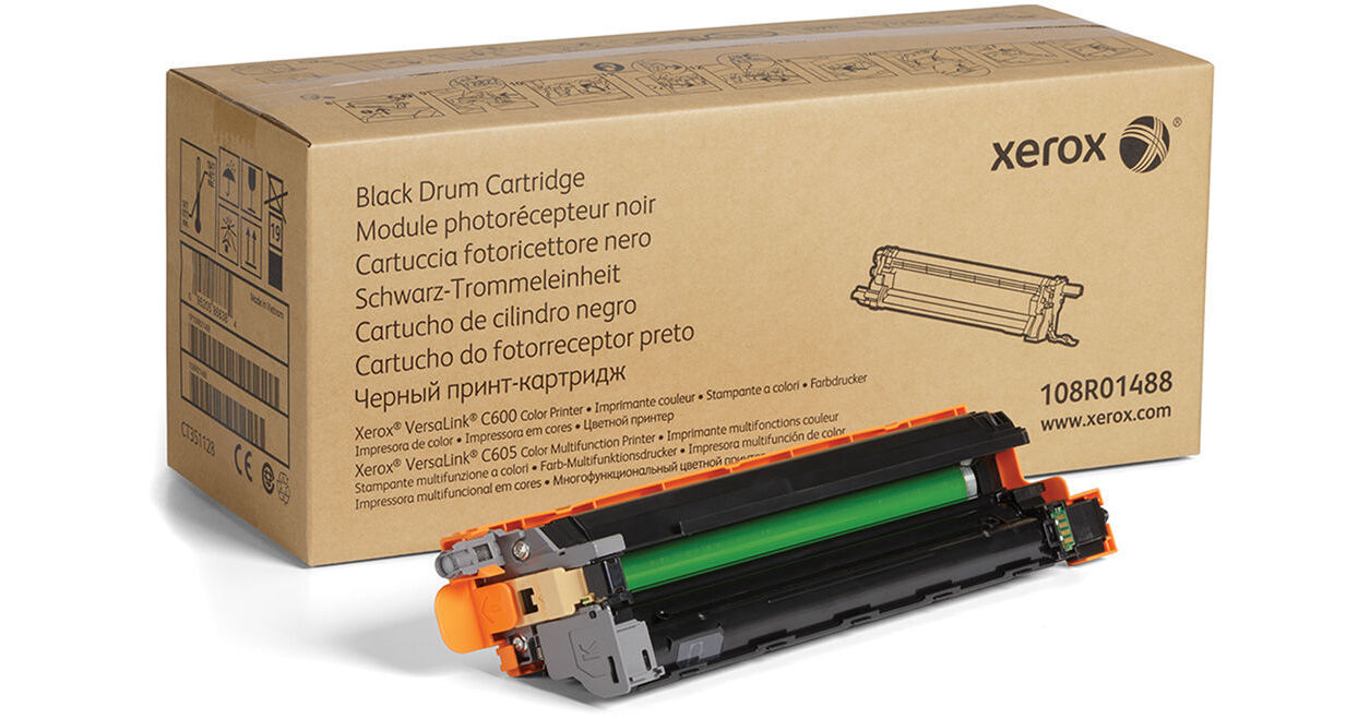 New, Pre-Owned - Xerox VersaLink C600 Standard Yield Black Imaging Drum, 108R01488