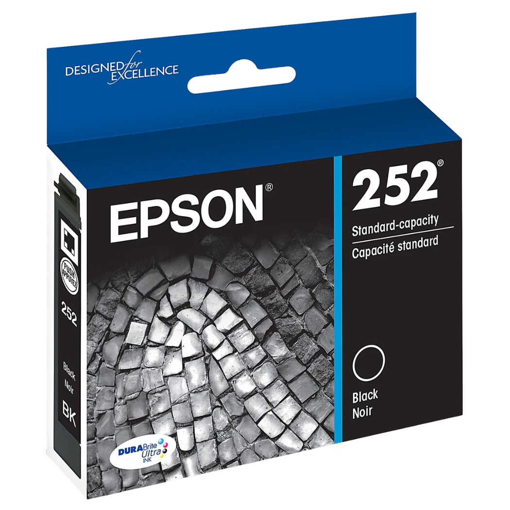 New, Pre-Owned - Epson 252 Black Ink Cartridge