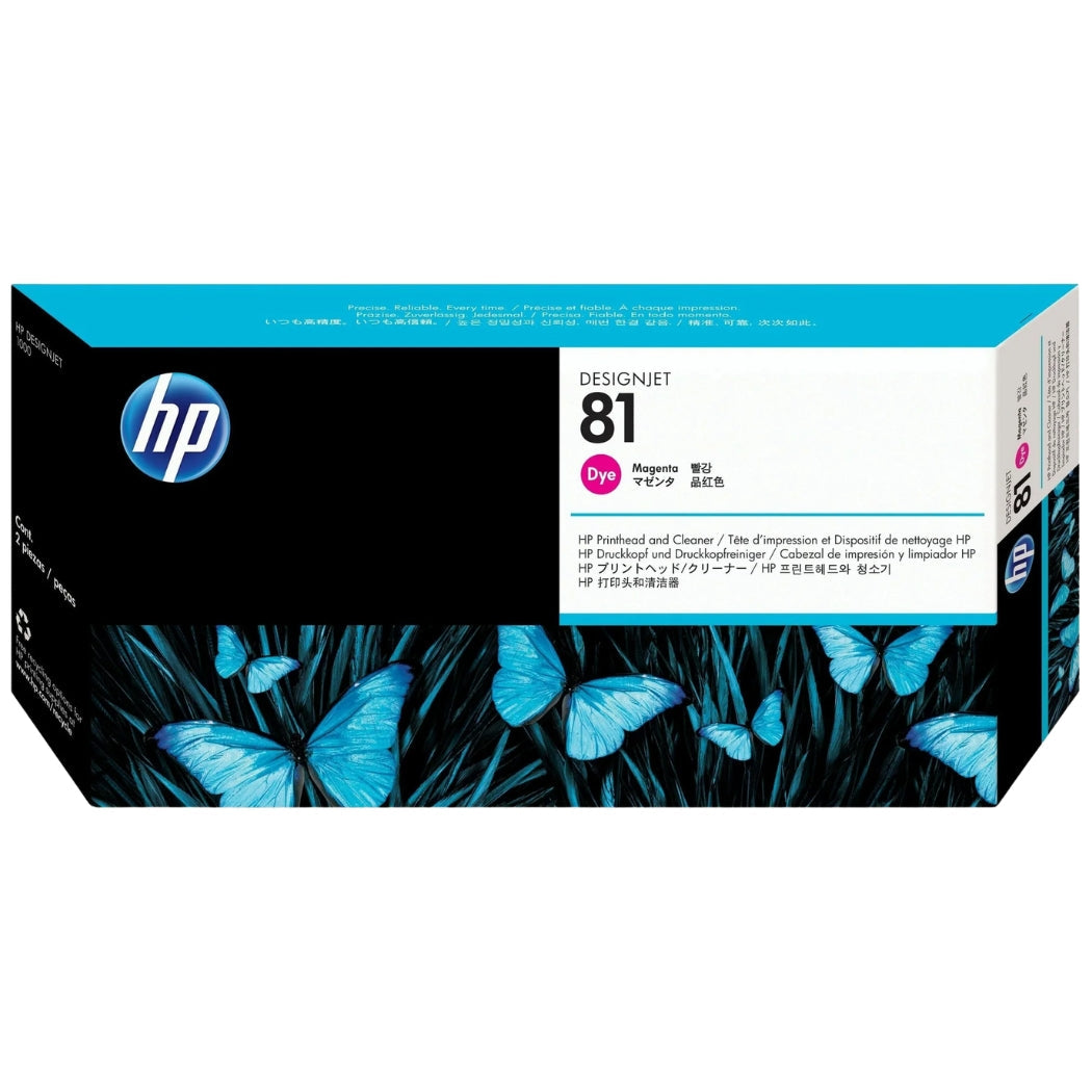 New, Pre-Owned - HP 81 Magenta Printhead Cleaner ONLY, C4952A