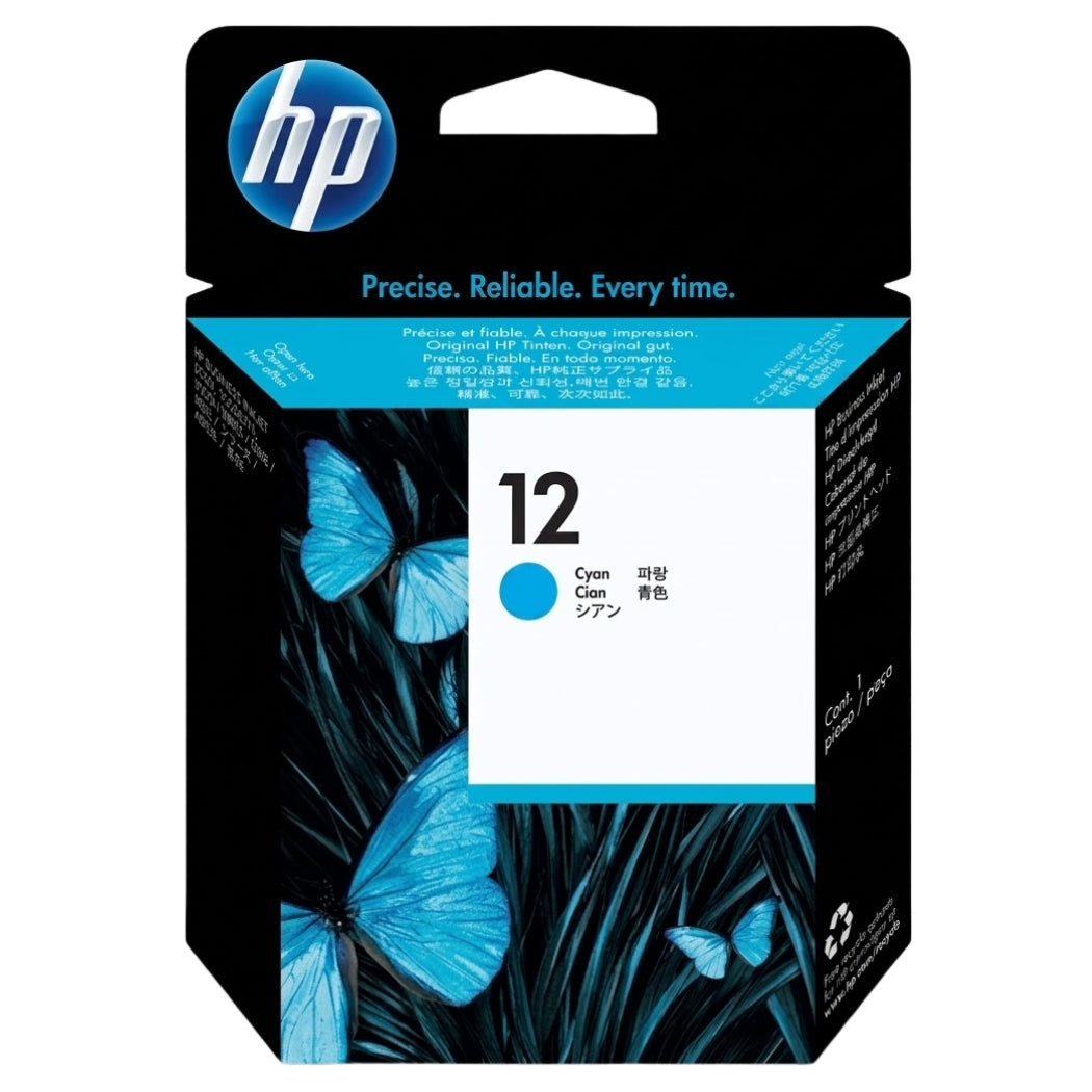 New, Pre-Owned - HP 12 (C5024A) Cyan Printhead