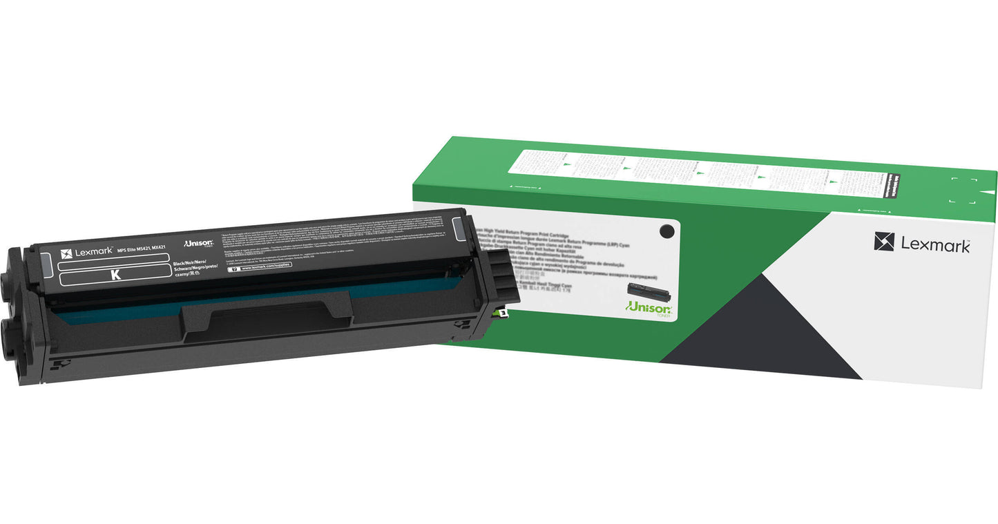 New, Pre-Owned - Lexmark 20N1XK0 Extra High Yield Black Return Program Toner Cartridge