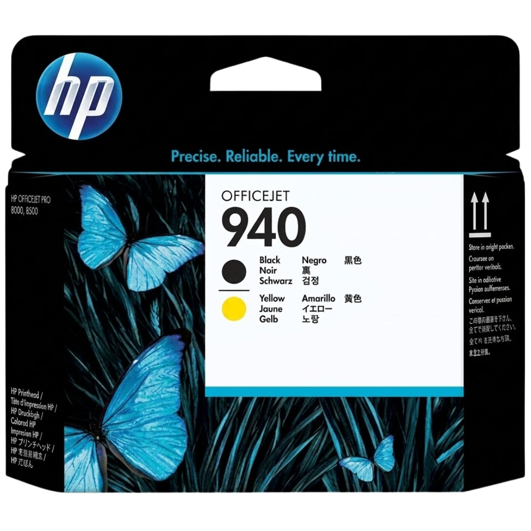 New, Pre-Owned - HP 940 (C4900A) Black/Yellow Printhead
