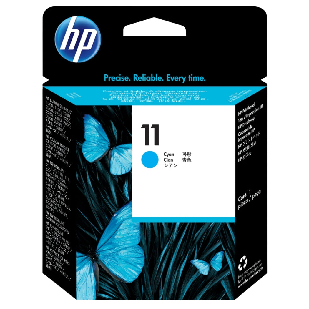 New, Pre-Owned - HP 11 (C4811A) Cyan Printhead