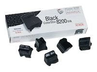 New, Pre-Owned - Xerox Phaser 8200 Black ( 016-2044-00) ColorStix Ink, 5/Box,