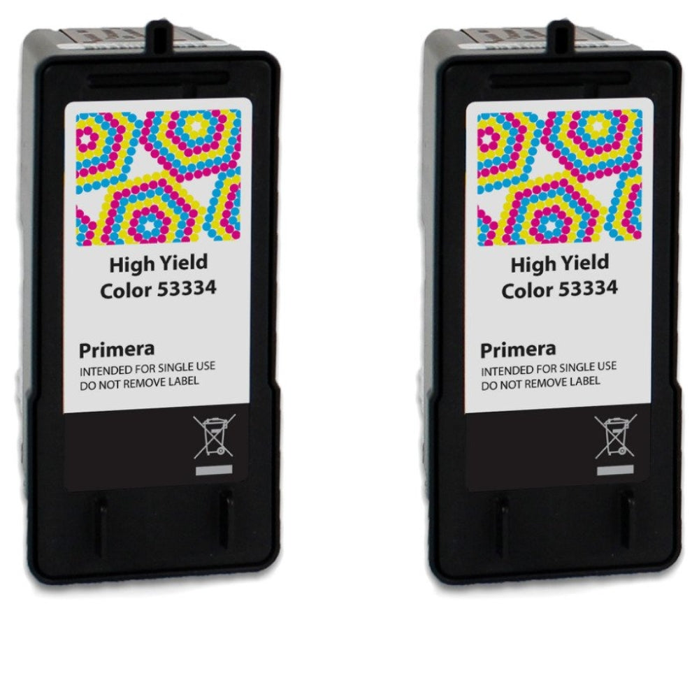 New, Pre-Owned, Original Primera 53334 High Yield Tri-Color Ink Cartridge