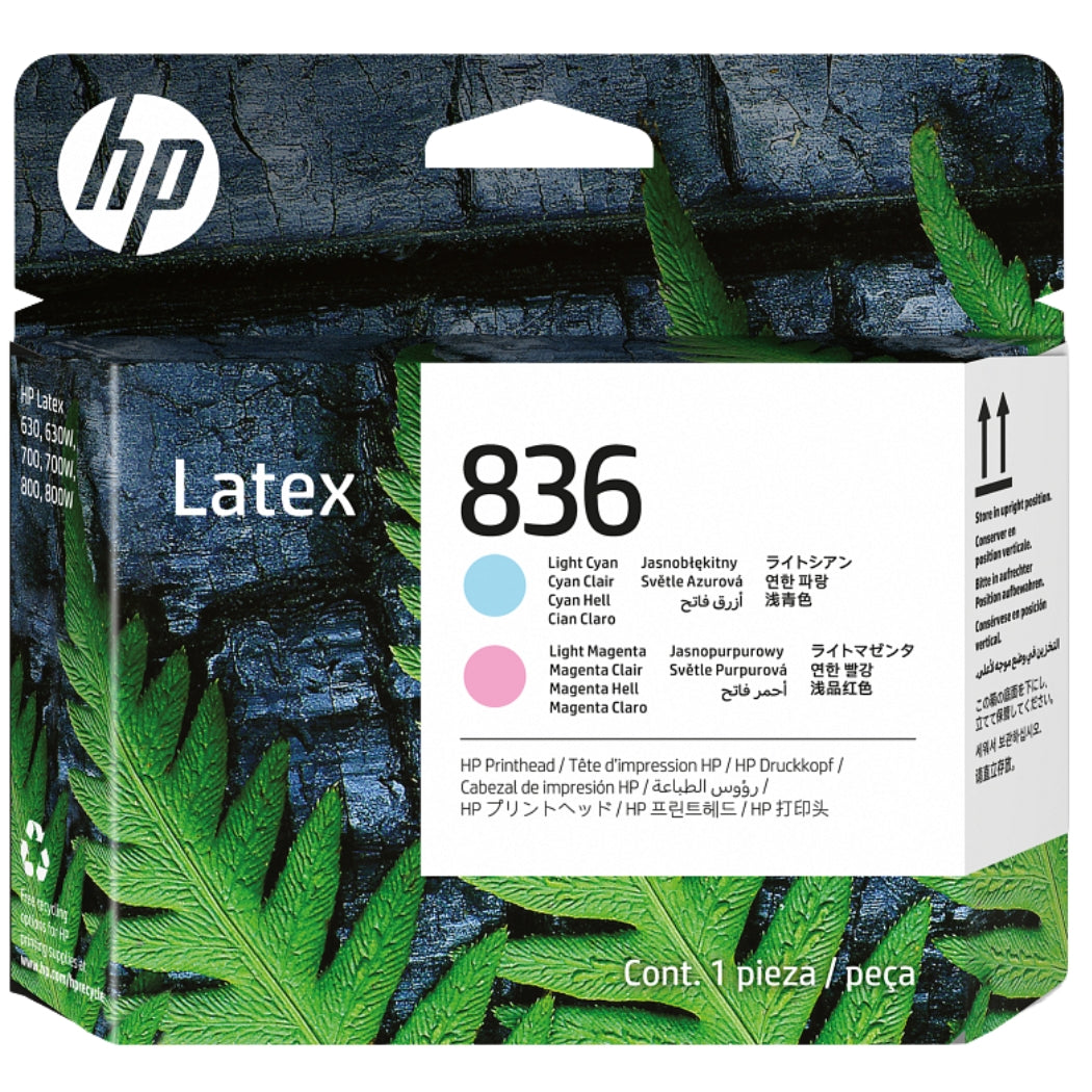 New, Pre-Owned - HP 836 (4UV97A) Light Cyan and Light Magenta Printhead
