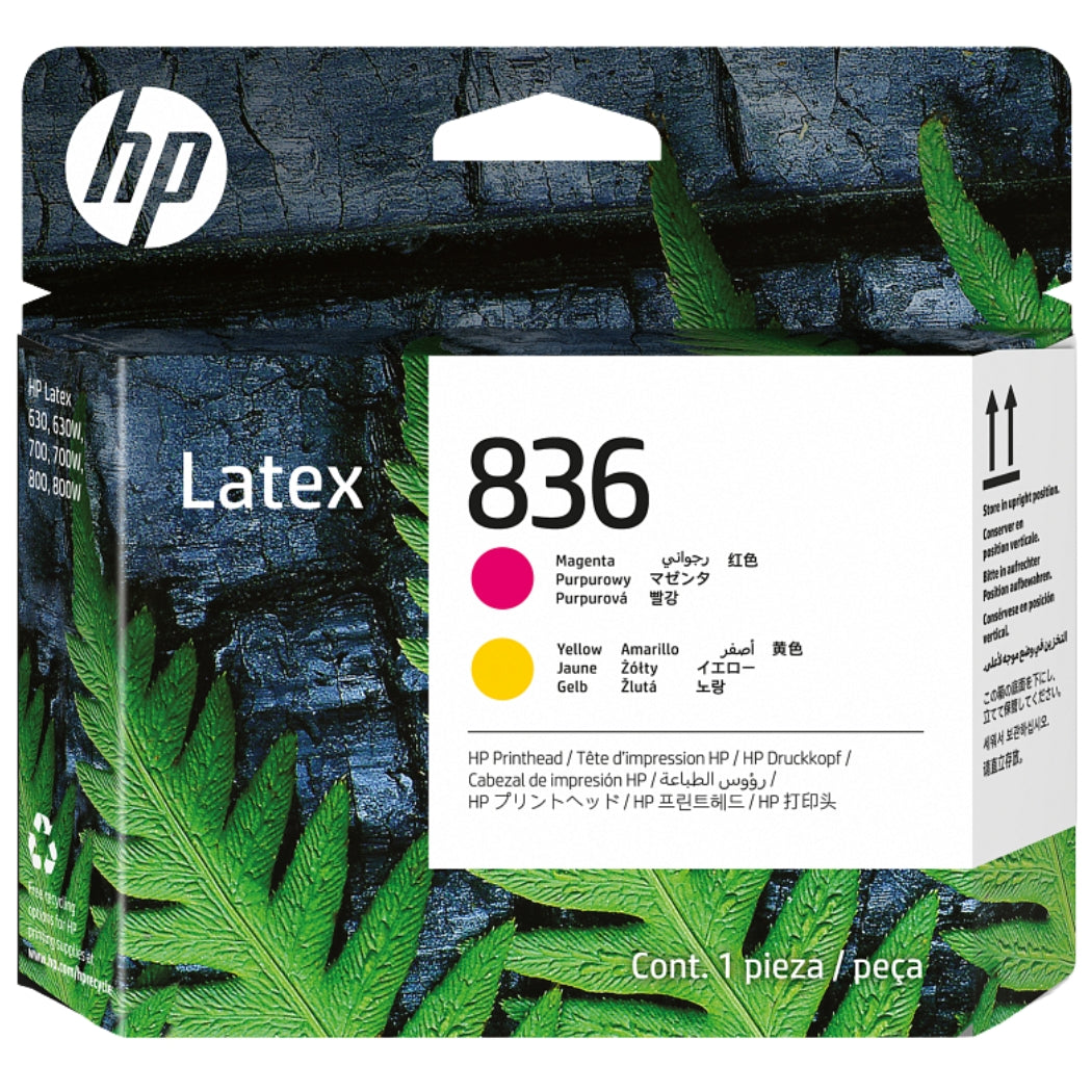 New, Pre-Owned - HP 836 (4UV96A) Magenta and Yellow Printhead