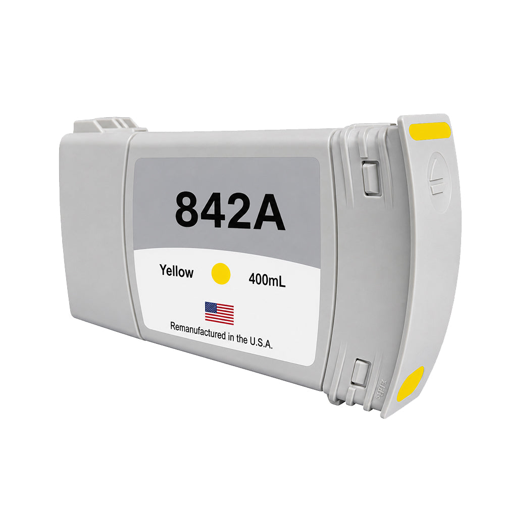 US Remanufactured for HP 842A Yellow Ink Cartridge-C1Q48A