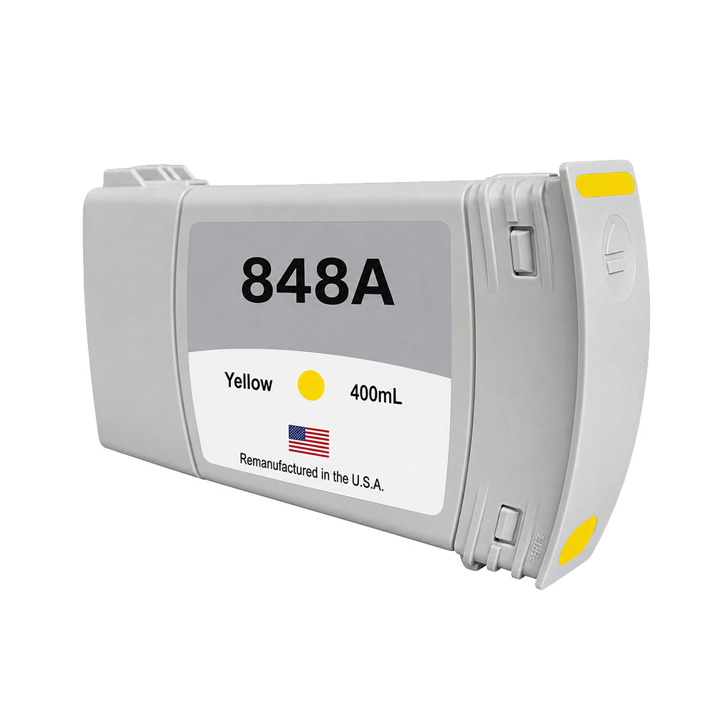 US Remanufactured for HP 848A Yellow Ink Cartridge-F9J85A