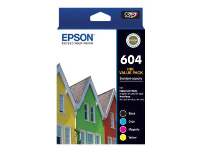 Original Epson 604 Standard Yield Tri-Color Ink Cartridge
