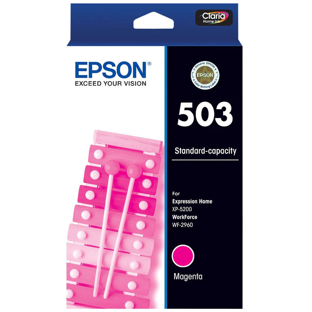 Original Epson 503 Standard Yield Magenta Ink Cartridge