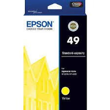 Original Epson 49 Standard Yield Yellow Ink Cartridge
