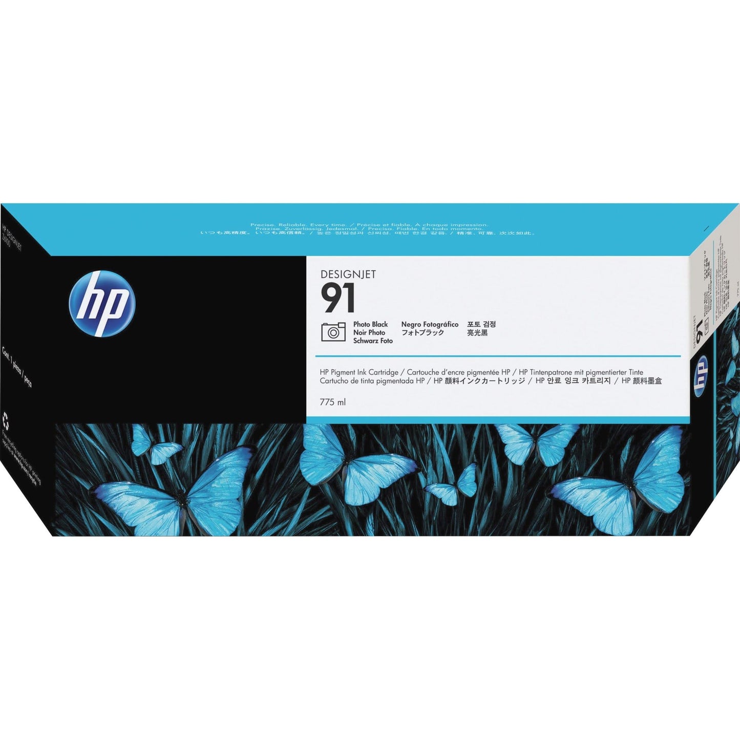 New, Pre-Owned - HP 91 775-ml (C9465A) Photo Black Ink Cartridge