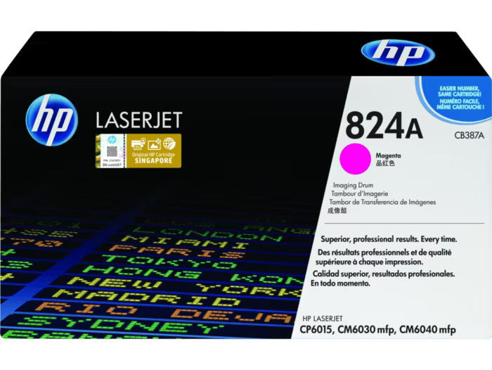 New, Pre-Owned - HP 824A Standard Yield Magenta Imaging Drum, CB387A