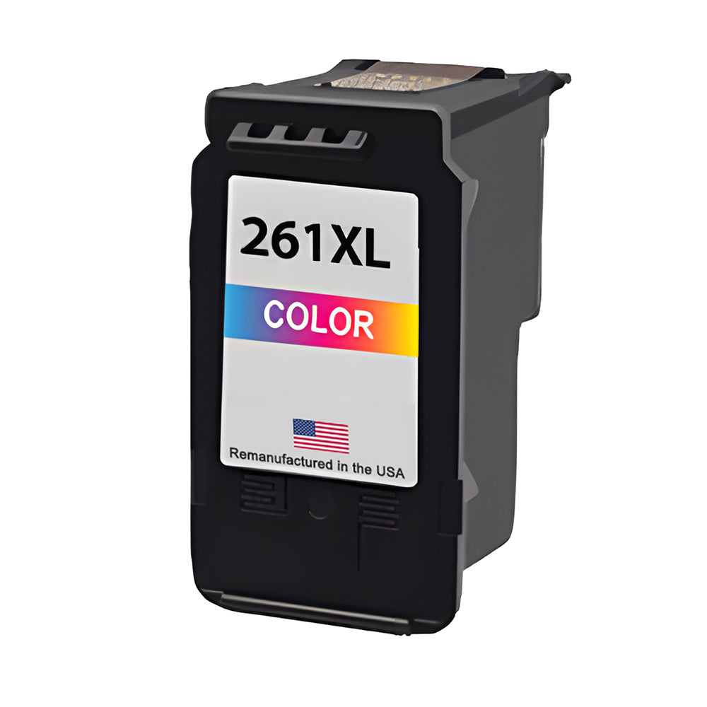 U.S. Remanufactured for Canon CL-261XL Color Ink Cartridge