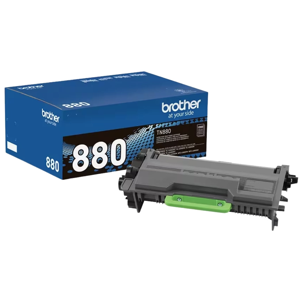 New, Pre-Owned - Brother TN-880 Super High Yield Black Toner Cartridge, TN-880BK