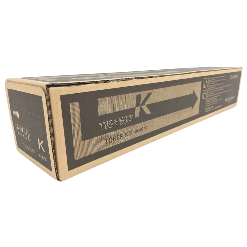 New, Pre-Owned - Kyocera TK-8507 Standard-Yield Black Toner Cartridge, TK-8507K