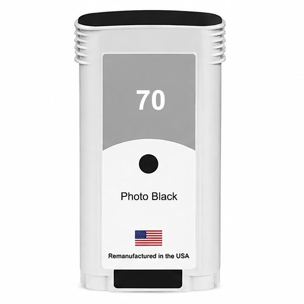 U.S. Remanufactured for HP 70 130-ml (C9449A) Photo Black Ink Cartridge