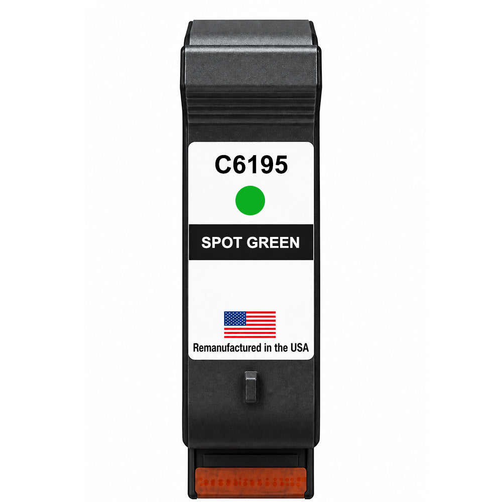 U.S. Remanufactured TIJ for HP C6169A Green Spot Color Thermal Inkjet Cartridge