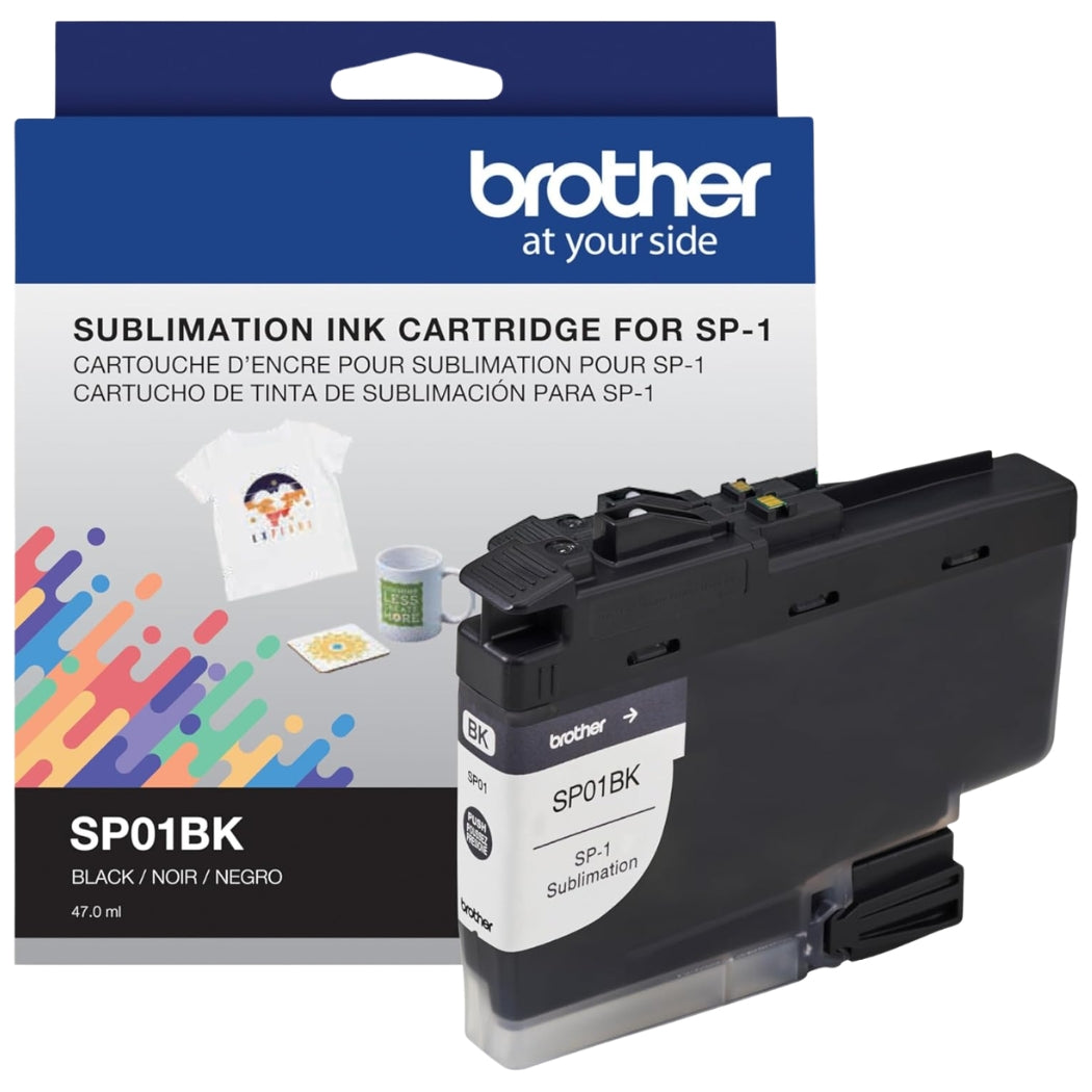 New, Pre-Owned - Brother SP01 Standard Yield Black Ink Cartridge, SP01BKS