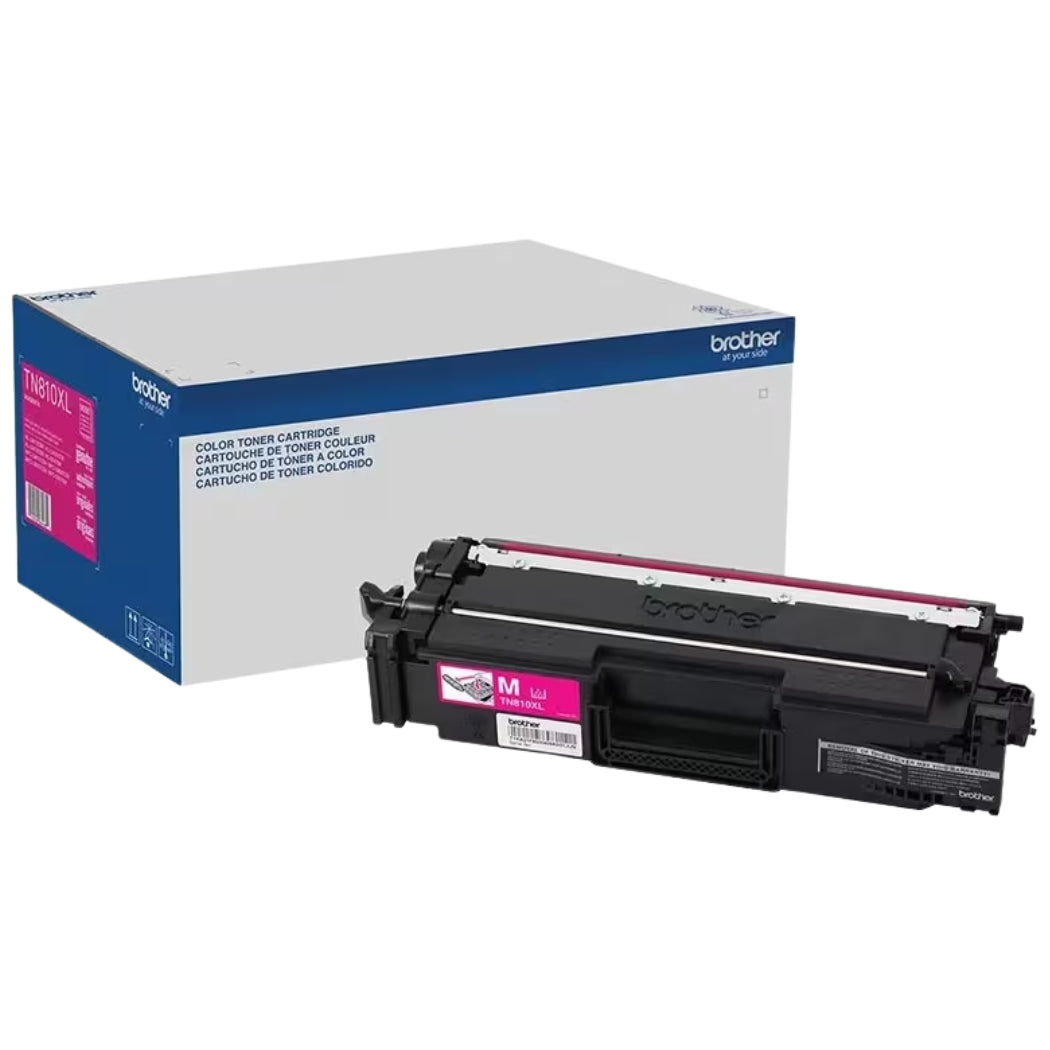 New, Pre-Owned - Brother TN-810XL High Yield Magenta Toner Cartridge