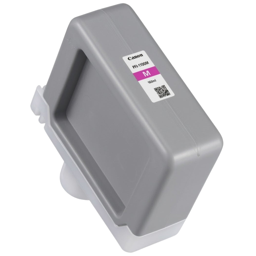 New, Pre-Owned - Canon PFI-1100 Standard Yield Magenta Ink Cartridge,0852C001