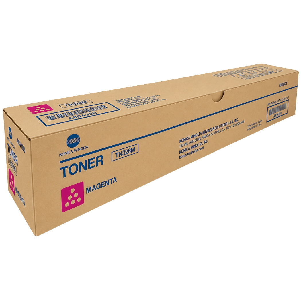 New, Pre-Owned - Konica Minolta TN328M Standard Yield Magenta, AAV8330