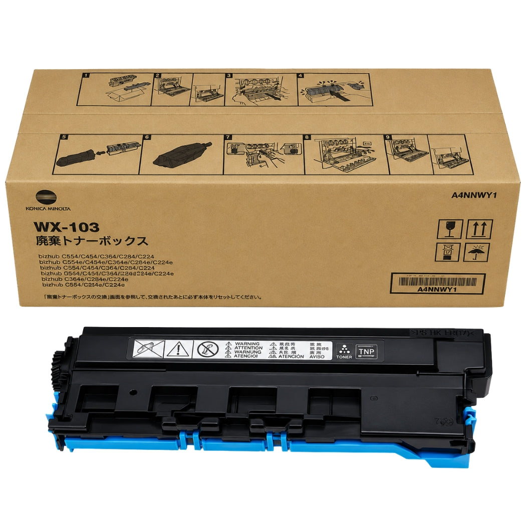 New, Pre-Owned - Konica Minolta WX-103 Waste Toner Unit, A4NNWY1