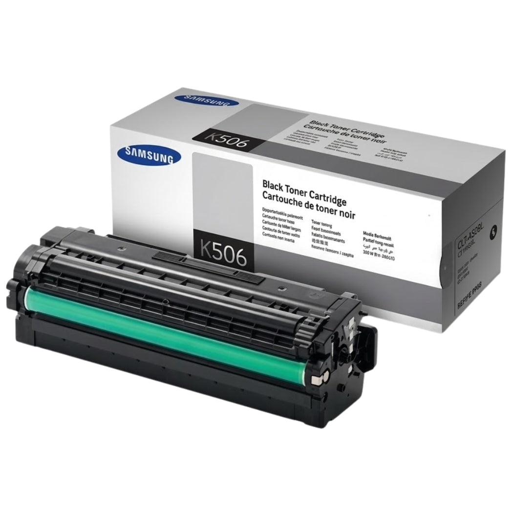 New, Pre-Owned - Samsung Samsung K506S Standard Yield Black Toner Cartridge, CLT-K506S