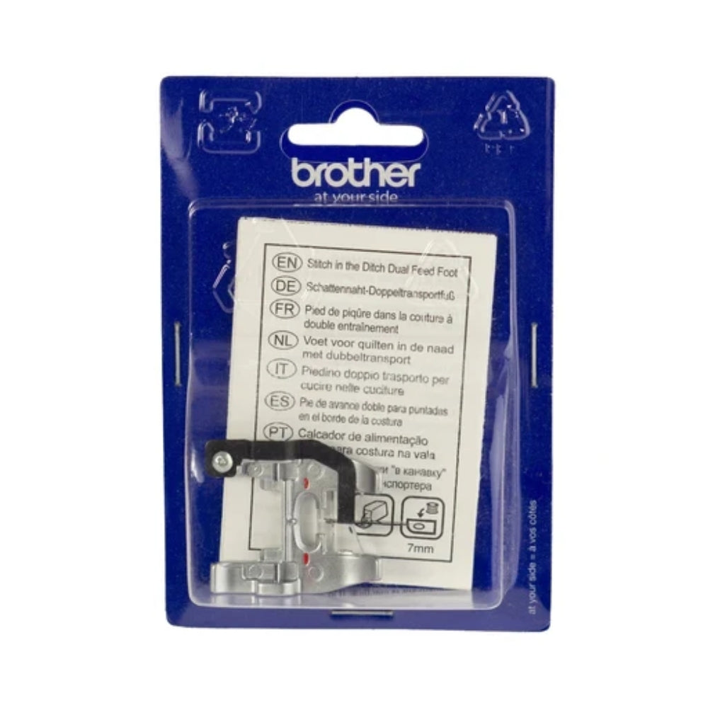 New, Pre-Owned, Original Brother SA177 Side Cutter Silver Sewing Machine Fabric, XC3879-151