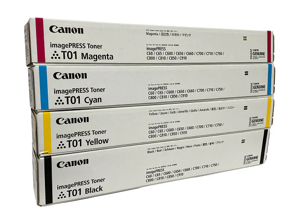 Original Canon T01 High Yield Multi-Color Toner Cartridge