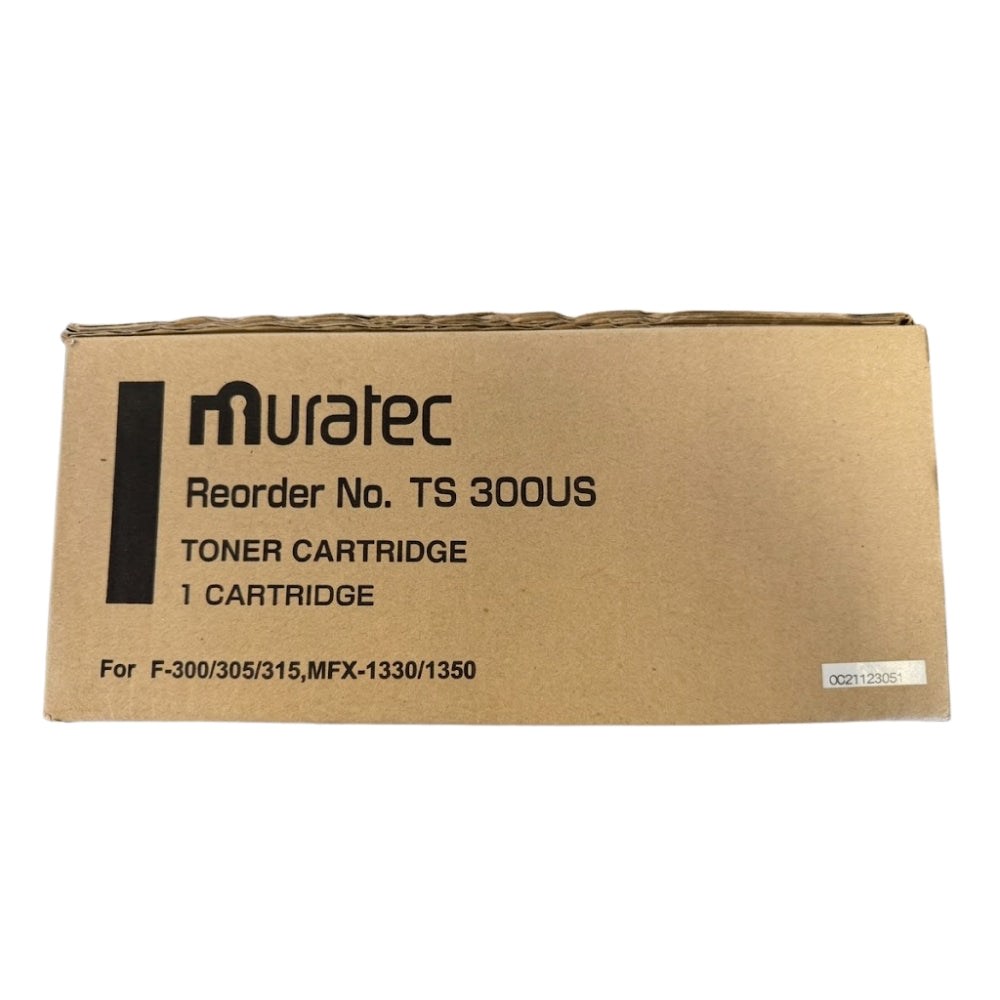 Original Muratec TS 300US High Yield Black Toner Cartridge, TS300