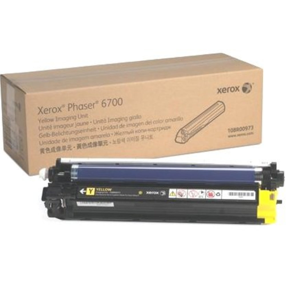 New, Pre-Owned - Xerox Yellow Phaser 6700 Imaging Unit Cartridge, 108R00973