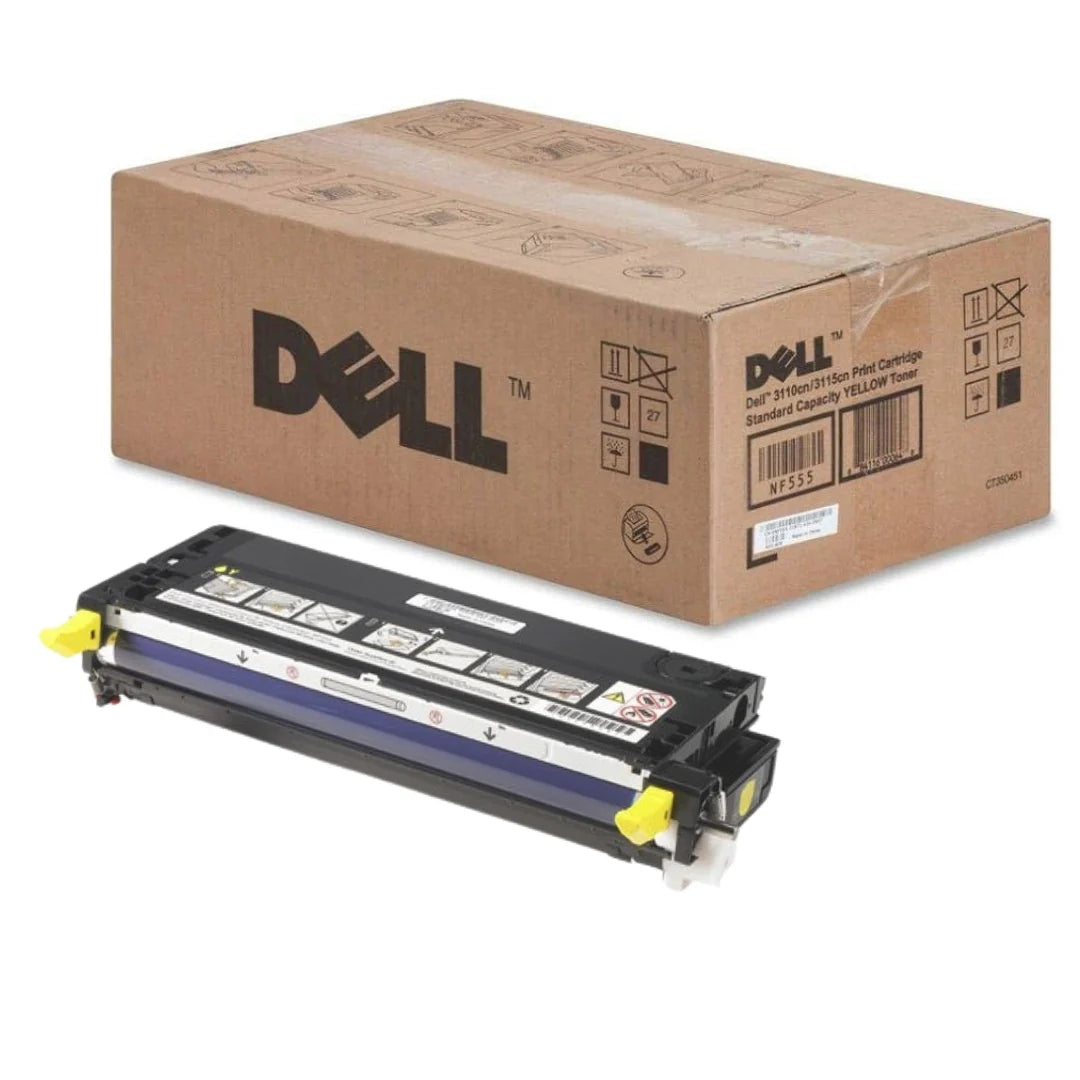 Genuine Dell 3110CN/3115CN Standard Yield Yellow Laser Toner Cartridge