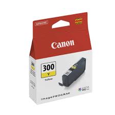 Original Canon PFI-300 Standard Yield Yellow Ink Cartridge