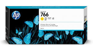 Original HP 766 High Yield Yellow 300ml Ink Cartridge