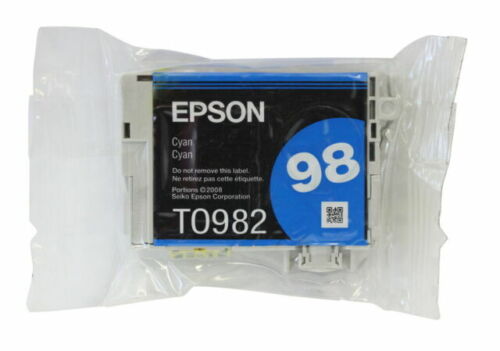 Original Epson 98 Cyan ( T0982 ) Ink Cartridge