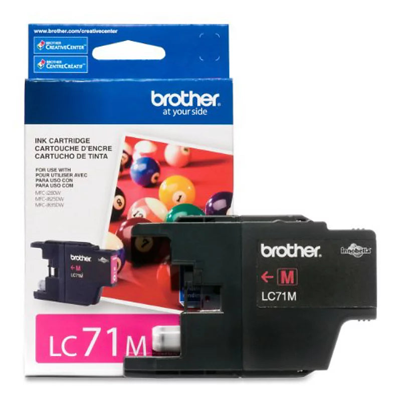 Original Brother LC71 Magenta Ink Cartridge