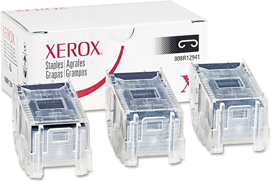 New, Pre-Owned - Xerox 008R12941 Standard-Yield Staple Cartridge (3-Pack)