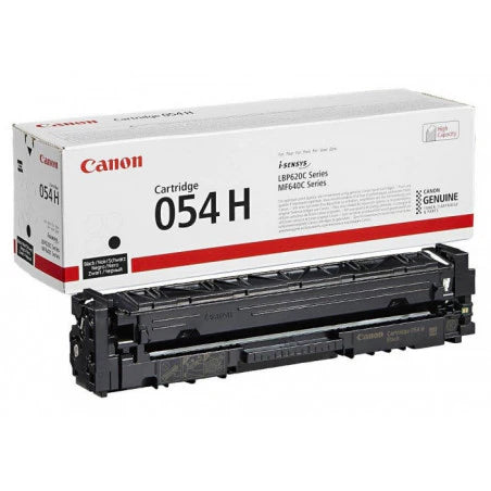 Canon 054H High-Yield Black LaserJet Toner Cartridge