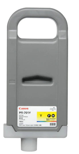 Genuine Canon 700ml PFI-701 Yellow High Yield Ink Cartridge