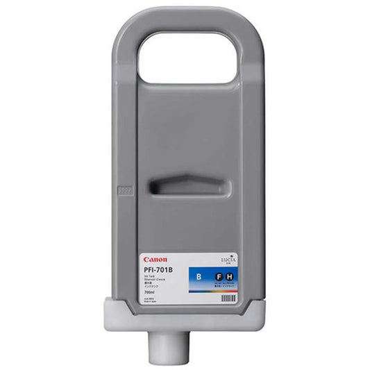 Genuine Canon 700ml PFI-701 Blue High-Yield Ink Cartridge