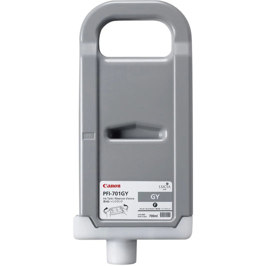 Genuine Canon 700ml PFI-701 Gray High-Yield Ink Cartridge