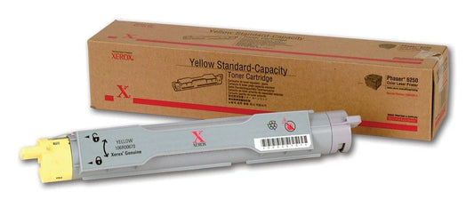 Genuine Xerox Phaser 6250 Standard-Yield Yellow Toner Cartridge