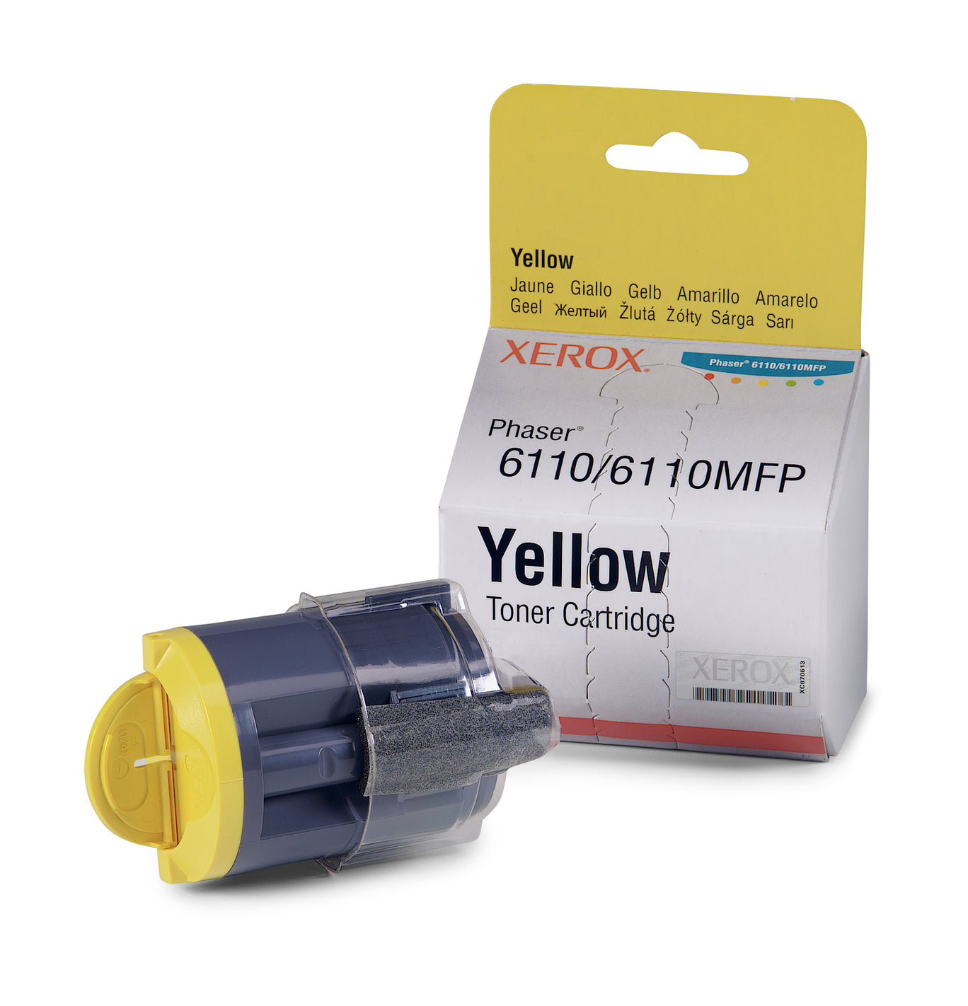 Xerox Phaser 6110 Yellow Standard Capacity Toner Cartridge - 106R01273