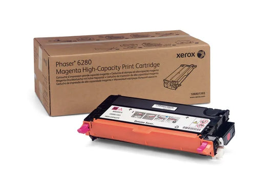 Orignal Xerox Phaser 6280 High Yield Magenta Toner Cartridge